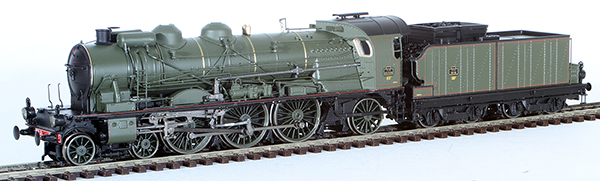 REE Modeles MB-134S - French Steam Locomotive Class 231D of the PLM, Simple smoke stack, without smoke deflectors, Era II